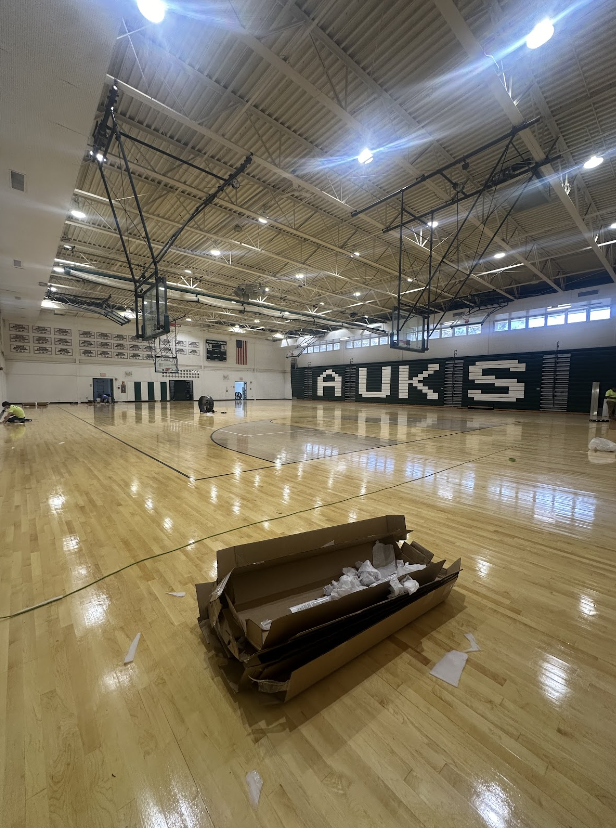 Gym Floor Renovation Update